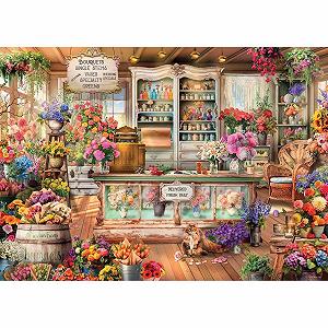 Пазл Ravensburger All Seasons Flower Shop 1000 элементов антибликовое покрытие synthetic.ua - Фото 1
