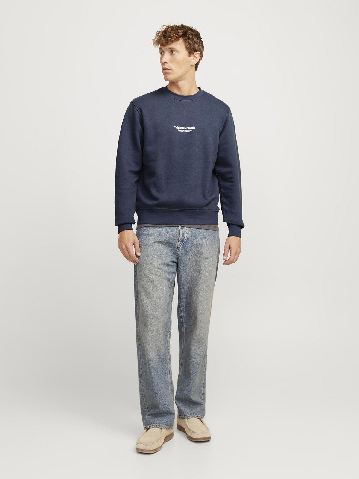 Світшот JACK & JONES Jorvesterbro Crew Neck Noos Чоловічий, фото №4