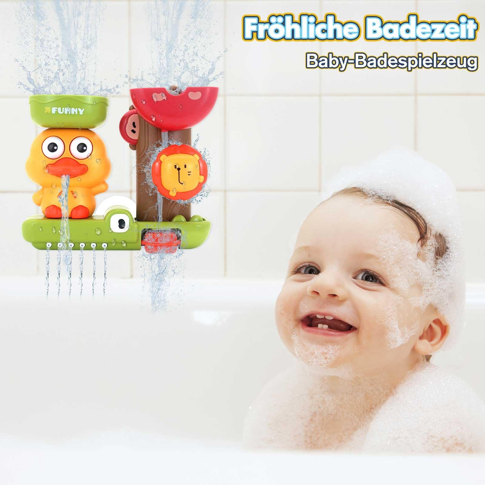 Игрушка для ванны Meafeng Утки и Львы Игрушка для бассейна для детей, фото №2