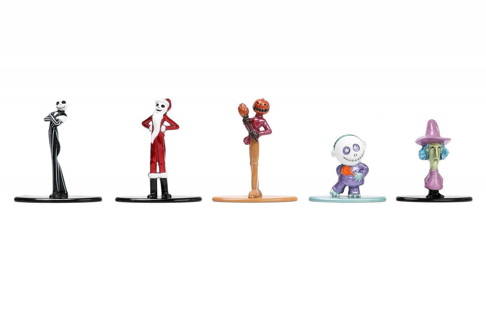 Набір фігурок Jada Toys Кошмар перед Різдвом Nano Multipack, 18 шт., фото №4