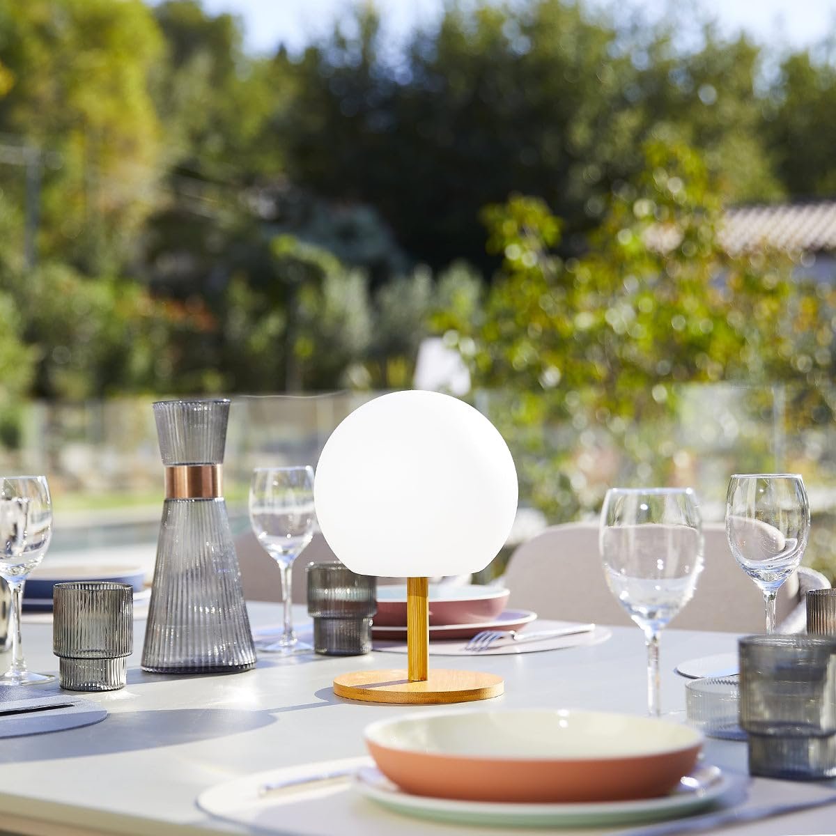 Настільна лампа Lumisky Luny Wireless LED H28 см, фото №5