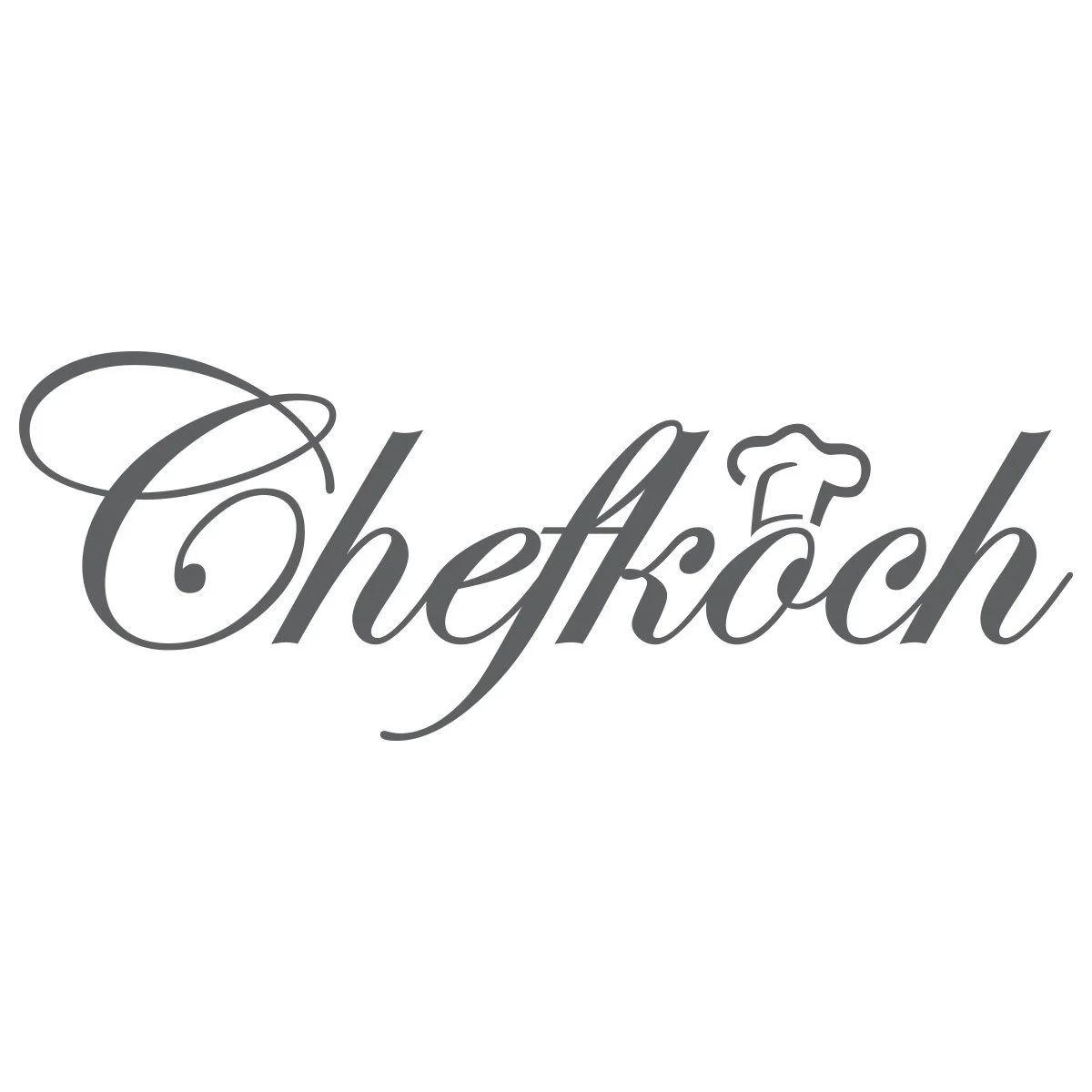 Наклейка на стену Wandkings Шеф-повар в колпаке 50 x 18 см Серая, фото №3 Наклейка на стену Wandkings Шеф-повар в колпаке 50 x 18 см Серая, фото №3