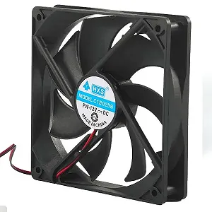 Кулер корпусний Merlion HXS 12025 DC sleeve fan 4pin MOLEX 120 25мм 12V/0.15A, 1100об хв - Фото 1