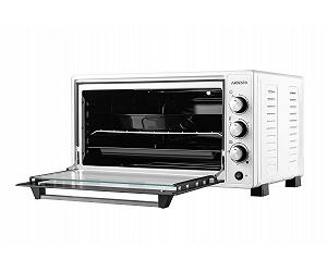 ARDESTO Електропіч 1700Вт 48л хром тени таймер підсвічув конвекція подв скло білий synthetic.ua - Фото 1