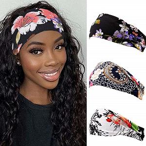 Широкі пов'язки на голову, еластичні - Фото 1