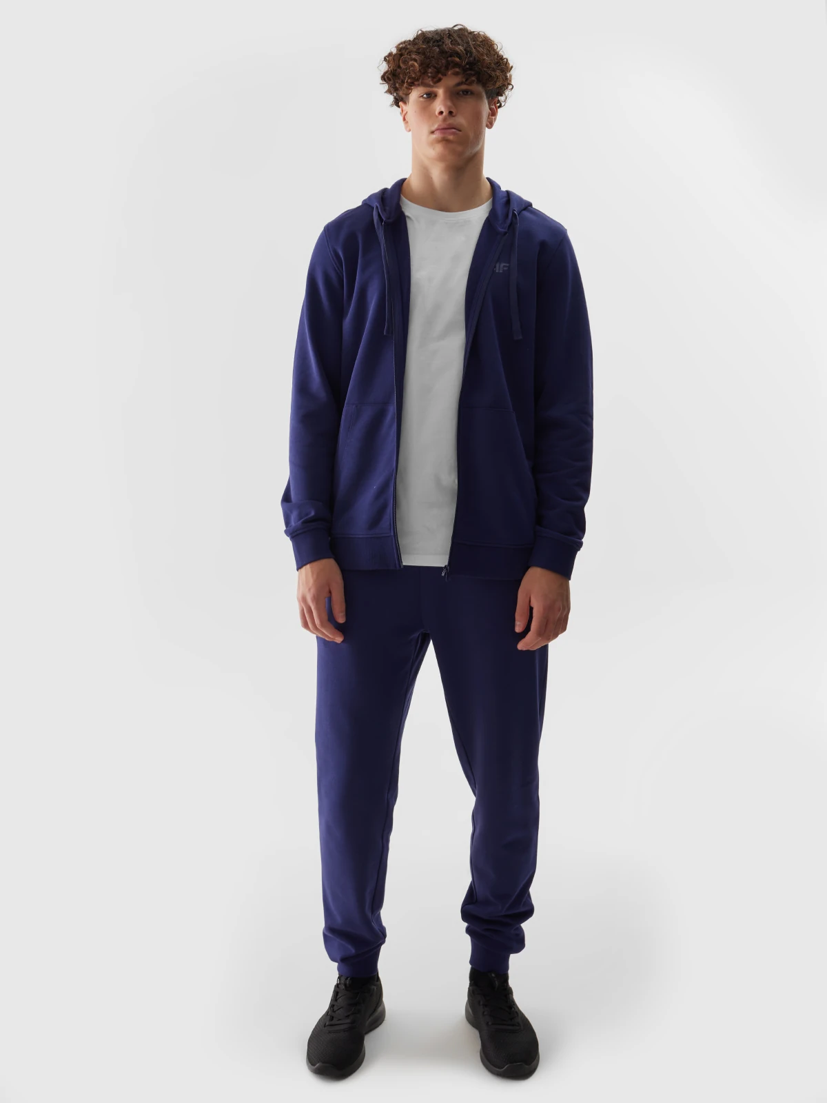 Худи 4F SWEATSHIRT M0951 4FWSS24TSWSM0951-31S Темно-синій L, фото №4