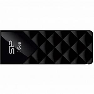 USB флеш-накопичувач Silicon Power 16gb Ultima U03 Black SP016GBUF2U03V1K - Фото 1