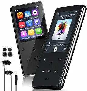 MP3-плеер 64GB Bluetooth 5.3, 18 успокаивающих звуков, устройство белого шума для младенцев и взрослых для сна, встроенный HD динамик, диктофон, FM-радио, TF-карта до 128GB - Фото 1