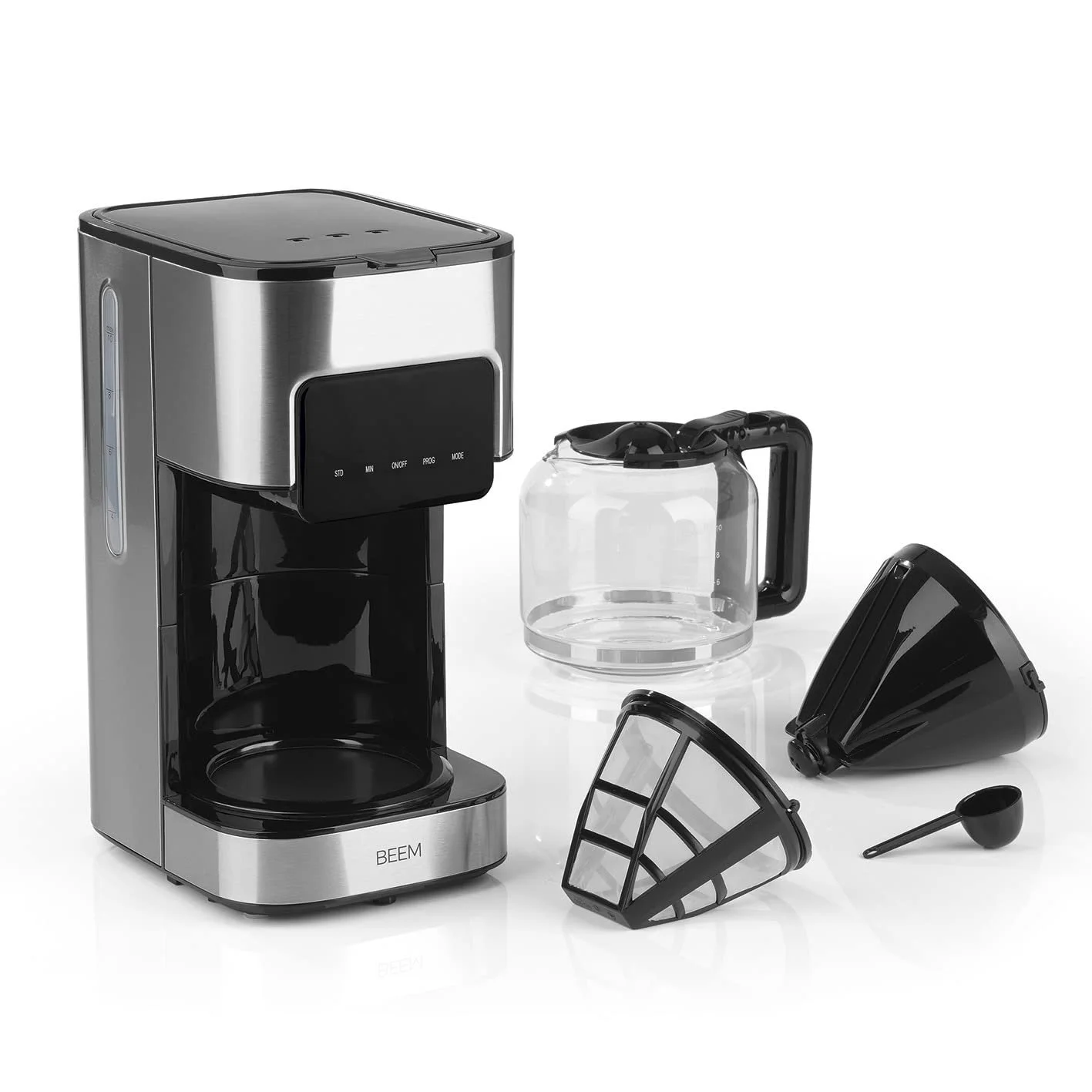 Капельная кофеварка BEEM Fresh Aroma Touch 1,25 л 900 Вт Stainless Steel, фото №3