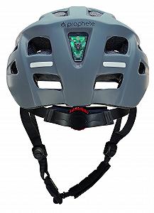 Шлем велосипедный Prophete с LED и застежкой Fidlock, размер 55-58 см, серый synthetic.ua - Фото 1