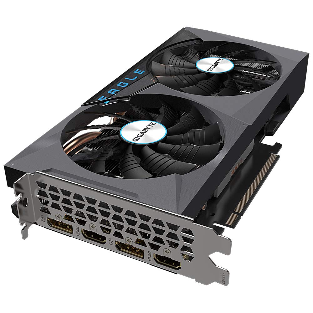 Видеокарта Gigabyte NVIDIA GeForce RTX 3060 Eagle OC V2 - 12GB GDDR6 192-бит PCI-E 4.0 1807MHz RGB, фото №4