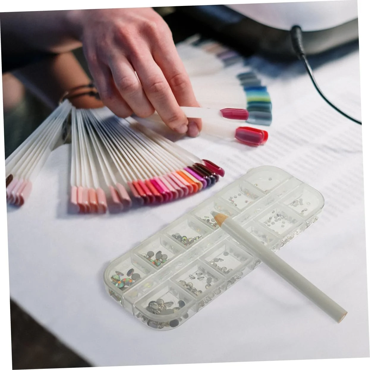 Блискітки 3D Ipetboom, 1 набір, плоске скло, фото №9