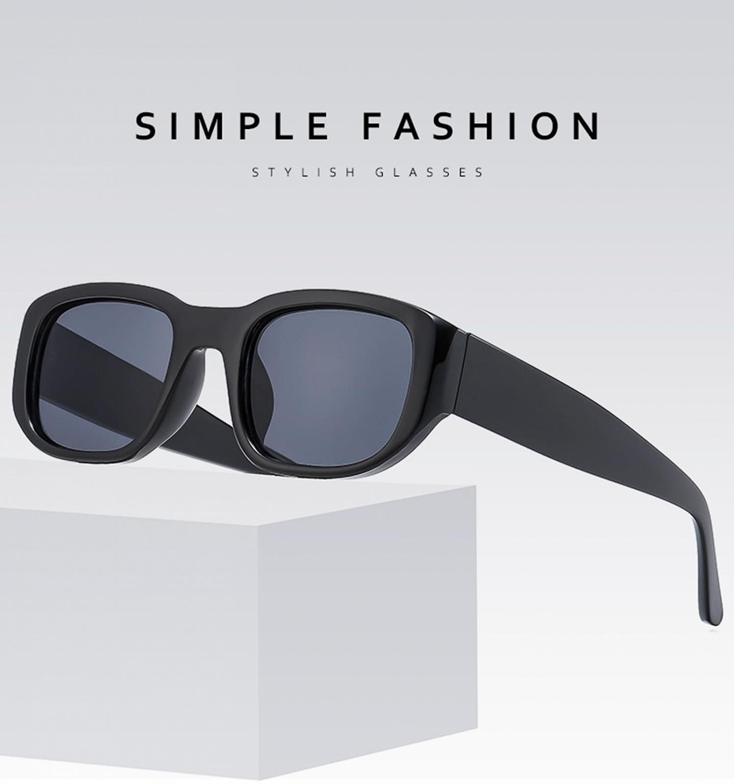 Модні прямокутні класичні сонцезахисні окуляри YAMEIZE для жінок і чоловіків, вінтажні, фото №6 Модні прямокутні класичні сонцезахисні окуляри YAMEIZE для жінок і чоловіків, вінтажні, фото №6