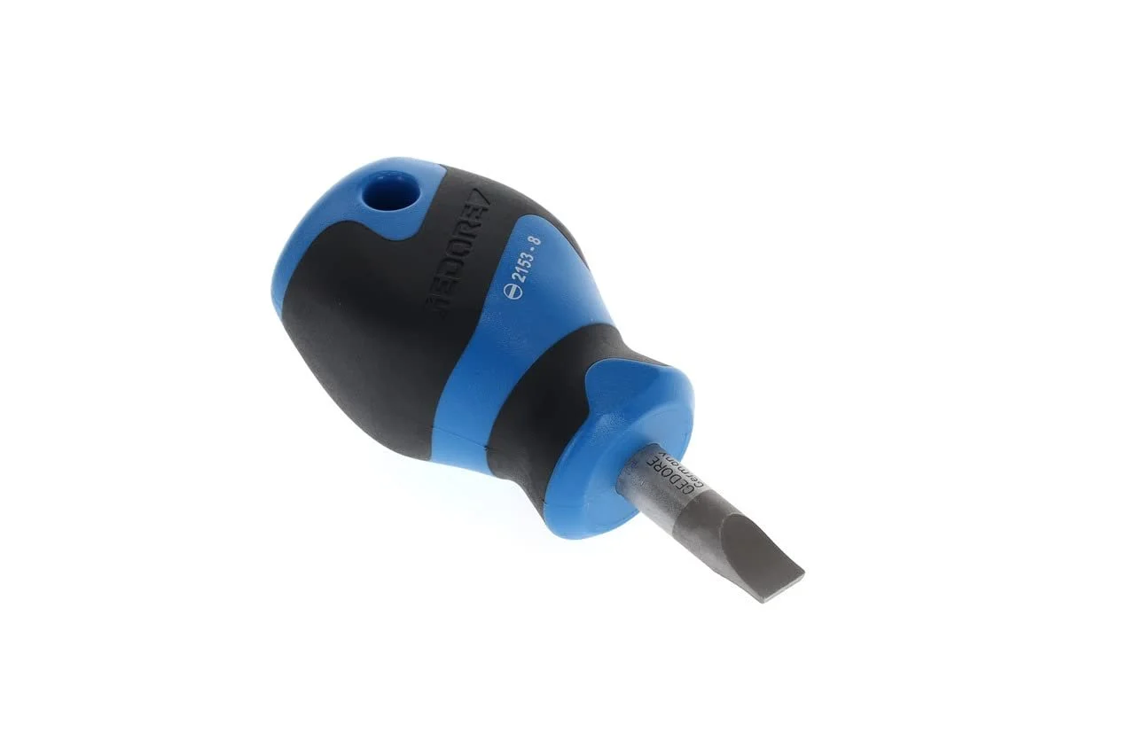 Викрутка коротка шліцова Gedore 2153 8 8 мм, фото №4