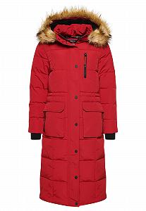 Пальто Superdry Longline Everest Faux Fur - Фото 1
