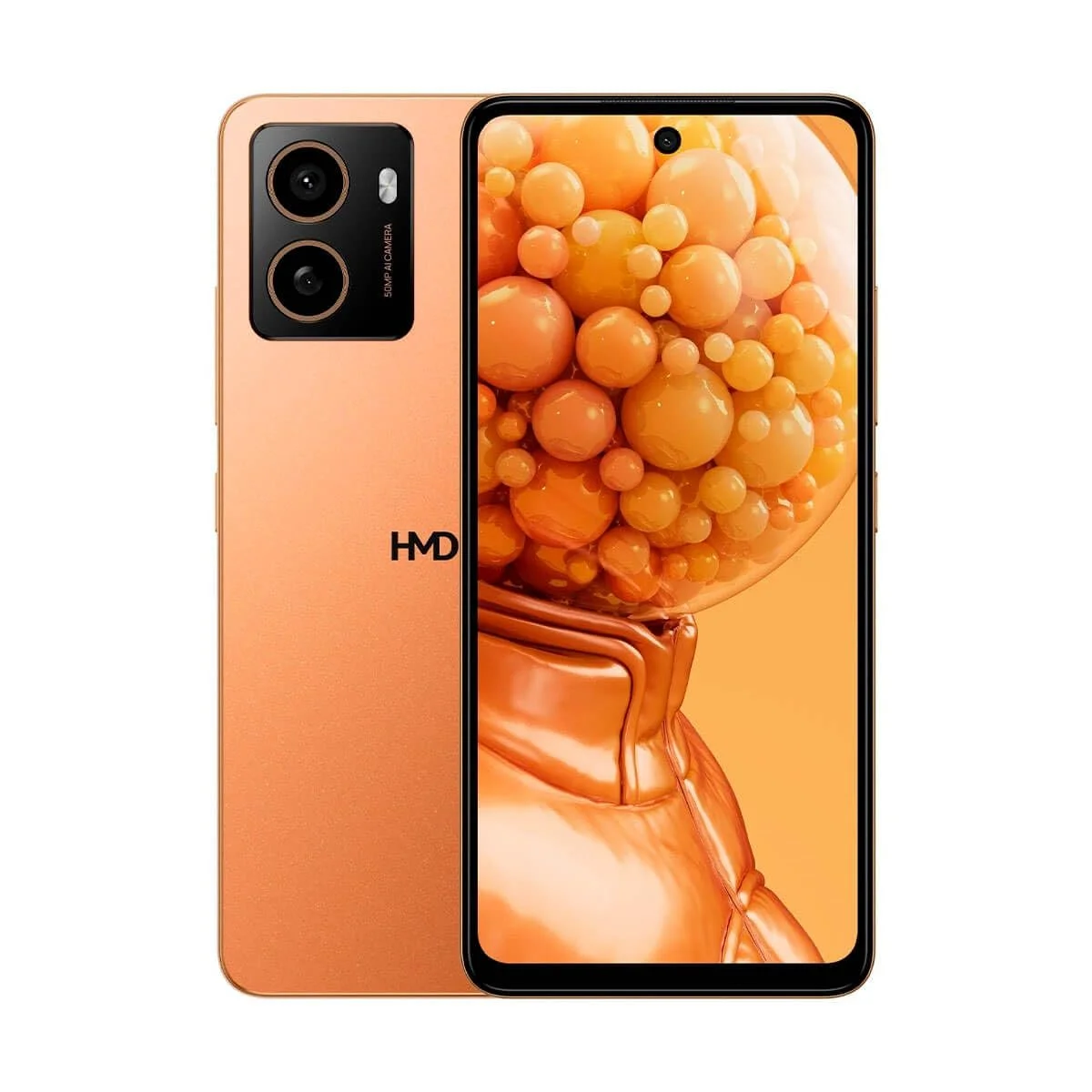 Смартфон HMD Pulse + 4G 6.56" HD+ Android 14 50MP 4GB 128GB Apricot Crush, фото №1 Смартфон HMD Pulse + 4G 6.56" HD+ Android 14 50MP 4GB 128GB Apricot Crush, фото №1