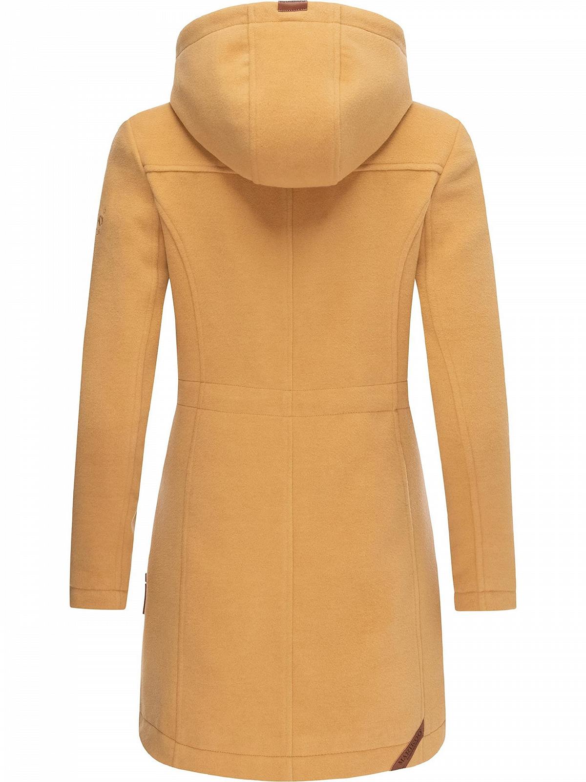 Пальто Marikoo Leilaniaa Зимове Жіноче, в Шерстяному Стилі з Капюшоном,, фото №3