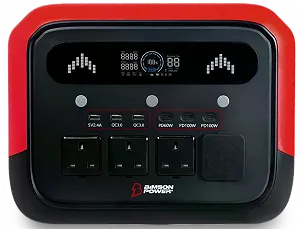 Зарядна станція Bimson Power BP1200PPS 2400 Вт / 1200 Вт / 1024 Вт*год / LiFePO4 / Швидка зарядка synthetic.ua - Фото 1