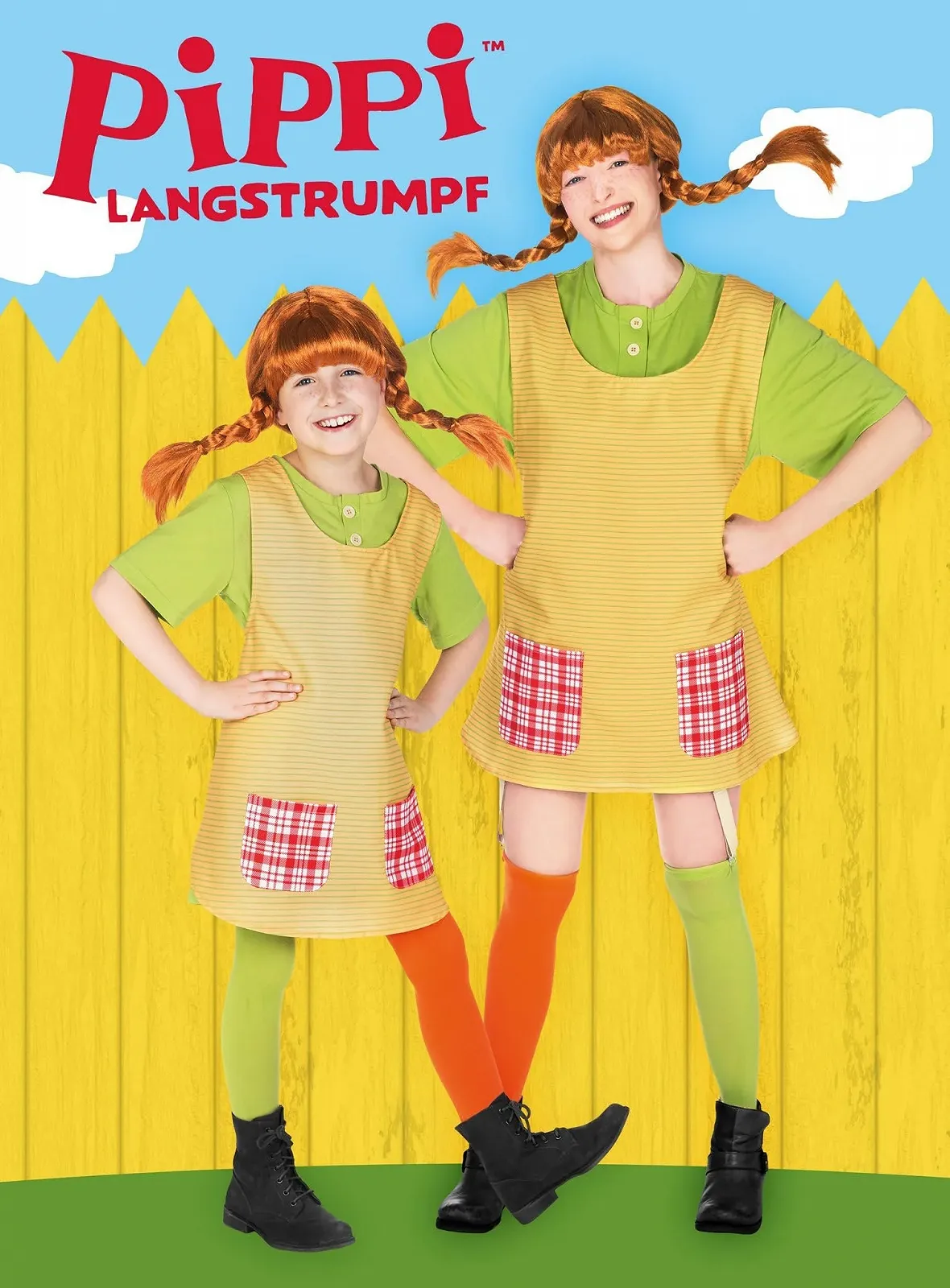 Носки Pippi Long женские Maskworld зеленый / оранжевый, S-L, зеленый / оранжевый, фото №5