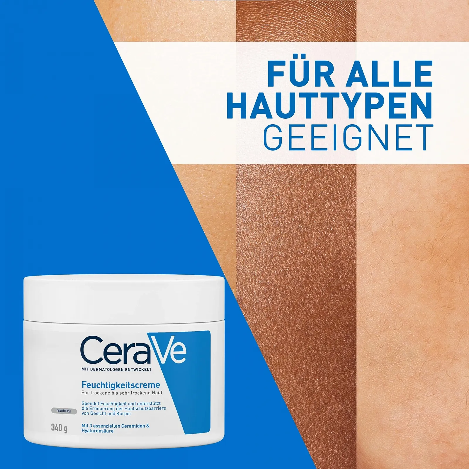 Зволожуючий крем CeraVe для сухої та дуже сухої шкіри 340 г, фото №6
