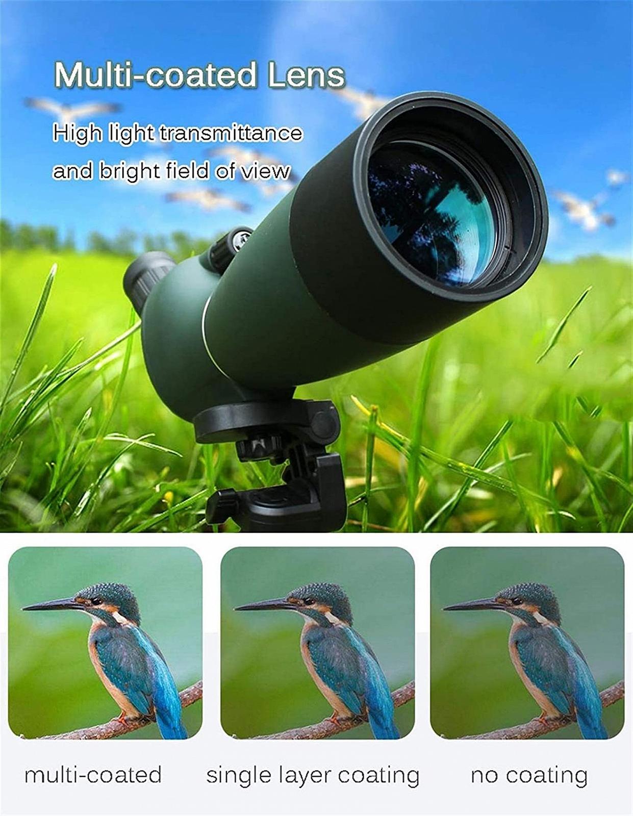 Монокуляр QHYTL Hochleistungs-Hochvergrößerungs-Monokular Выдвижная световая оптика при слабом освещении, фото №3