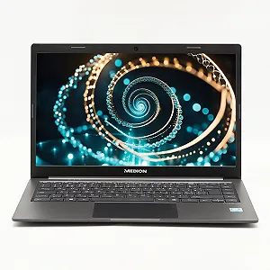 Ноутбук 14" Medion (Lenovo Group) Akoya E4251 Intel RAM 4 ГБ SSD 128 ГБ Intel UHD Graphics Метал FullHD IPS Win10 (4673) - Фото 1