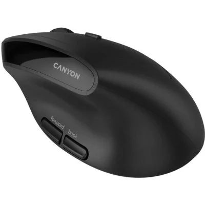 Мышка Canyon MW-25 LED Silent Wireless/Bluetooth Black (CNS-CMSW25), фото №3 Мышка Canyon MW-25 LED Silent Wireless/Bluetooth Black (CNS-CMSW25), фото №3