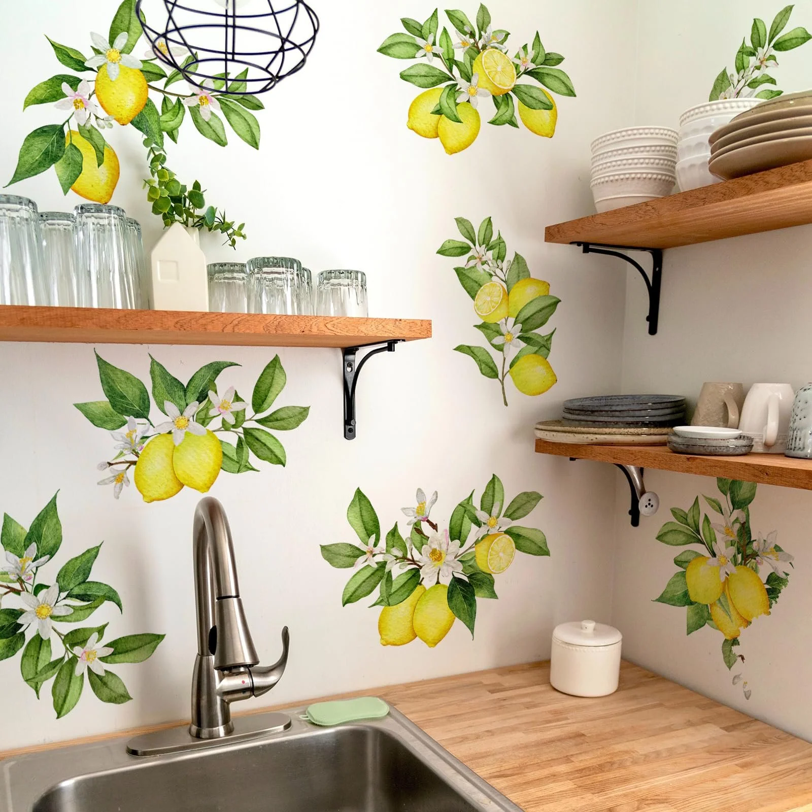 Наклейка на стіну MN008 Lemon Pattern, фото №6 Наклейка на стіну MN008 Lemon Pattern, фото №6