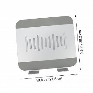 Подставка для ноутбука Tofficu Алюминиевый сплав портативная подставка для ноутбука с нескользящей силиконовой подкладкой, поворотный вал для стабильной поддержки, компактная для хранения synthetic.ua - Фото 1