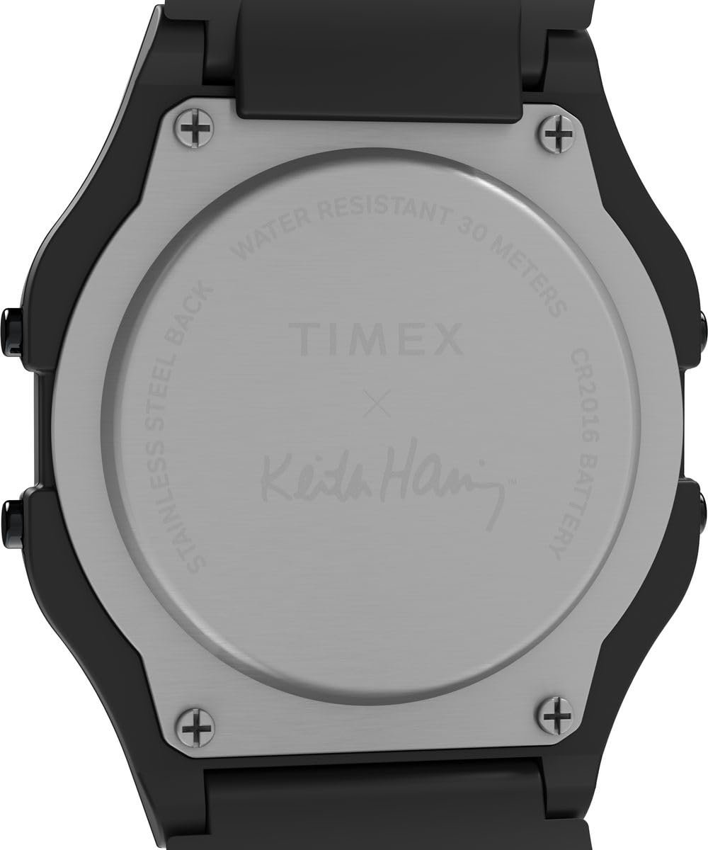 Годинник Timex Digital T80 x Keith Haring, чорний, фото №4