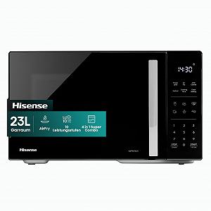 Микроволновая печь Hisense H23MOBS5HC 23 л 900 Вт AirFry 4 в 1 Super Combination Функция памяти Многоэтапное приготовление Автоматические программы 10 уровней мощности Быстрый старт Функция разморозки Блокировка от детей Черная - Фото 1