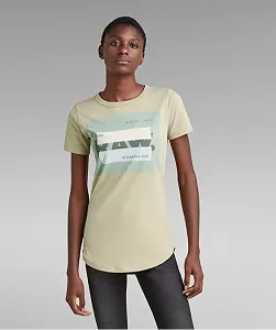 Женская футболка G-Star RAW. Covered Long Slim T-Shirt - S - Фото 1