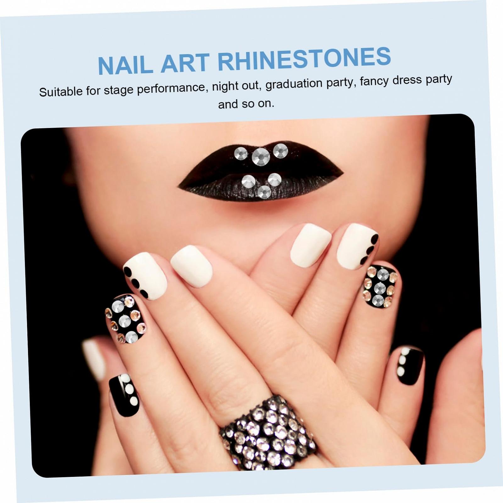 Стразы самоклеящиеся FRCOLOR 4320 шт. Прозрачные, фото №8