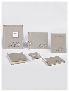 Фотоальбом Walther Memo Baby Madu на 200 фотографий, серый, Meine Taufe synthetic.ua - Фото 1