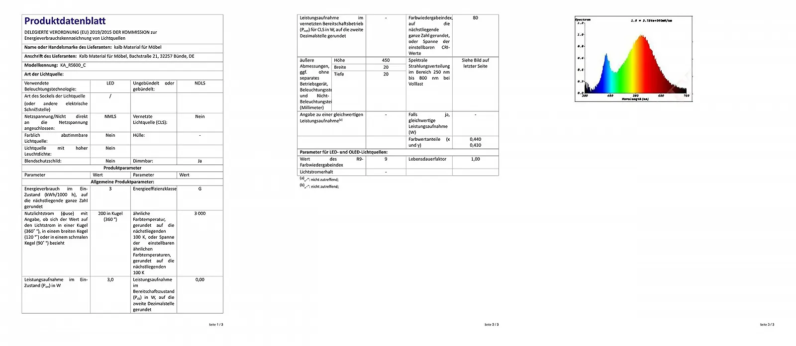 Настільна лампа Kalb 3 Вт LED димована для читання набір з 2 шт хром, фото №8