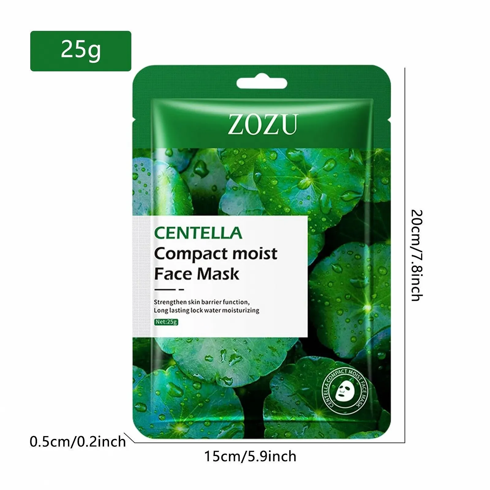 Зволожуюча Маска для Обличчя Centella Whitening, Зменшення Тьмяності, Шорсткості, фото №6 Зволожуюча Маска для Обличчя Centella Whitening, Зменшення Тьмяності, Шорсткості, фото №6