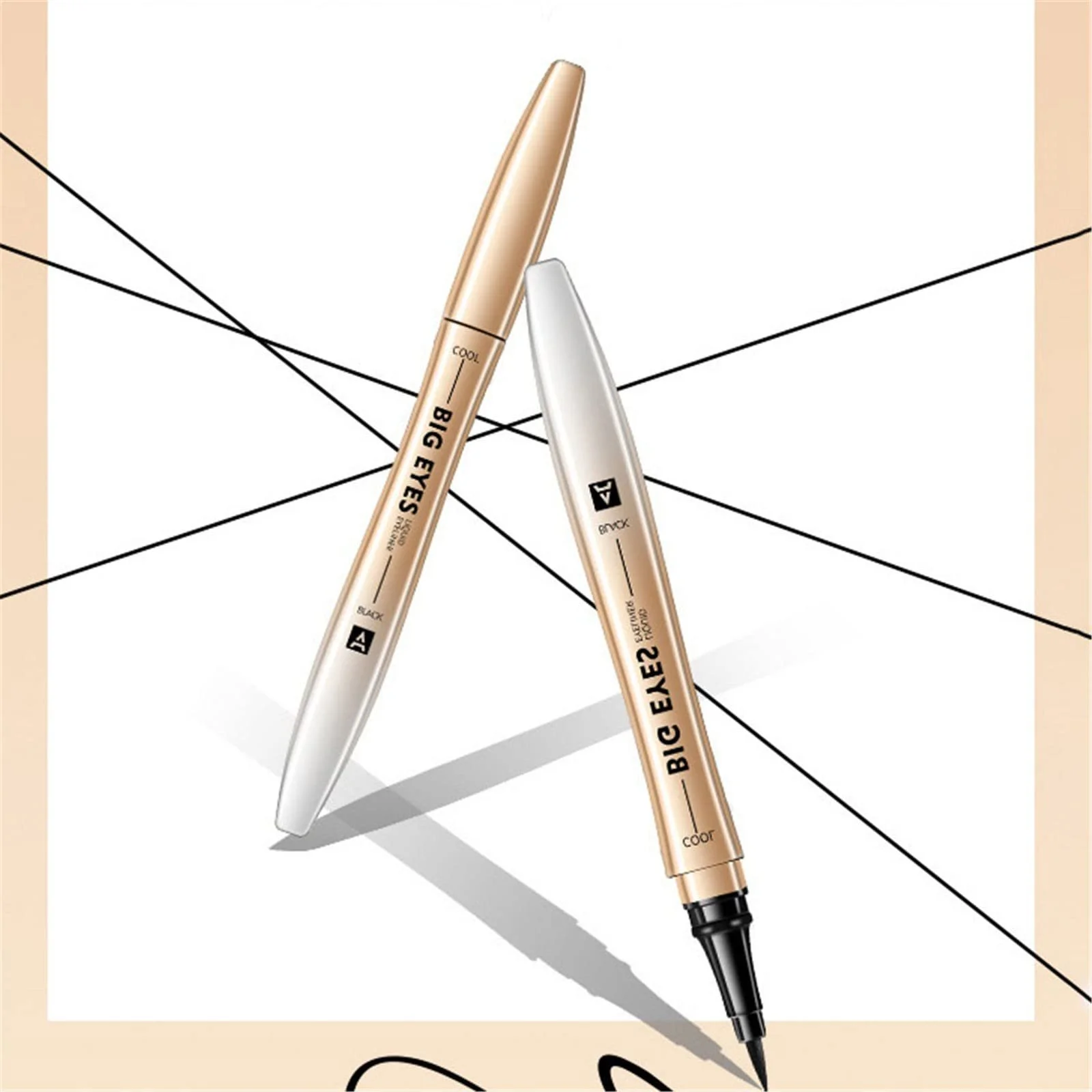 Підводка для очей Чорний водостійка Швидковисихаючий Стійкий 1,5 мл, фото №7 Підводка для очей Чорний водостійка Швидковисихаючий Стійкий 1,5 мл, фото №7