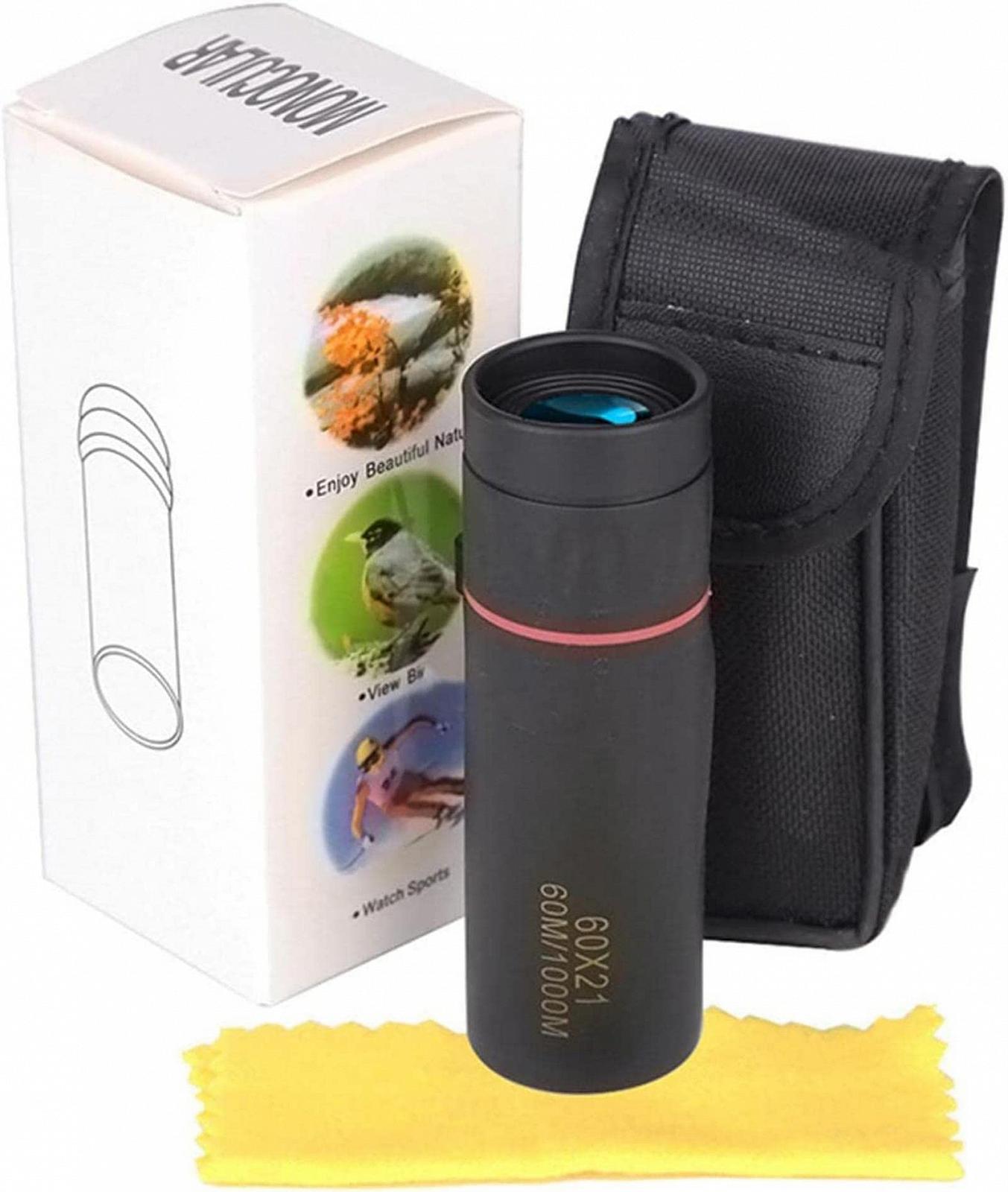 Монокуляр MRKU HD 21x60 Потужний з чітким баченням Легкий для подорожей та кемпінгу, фото №7