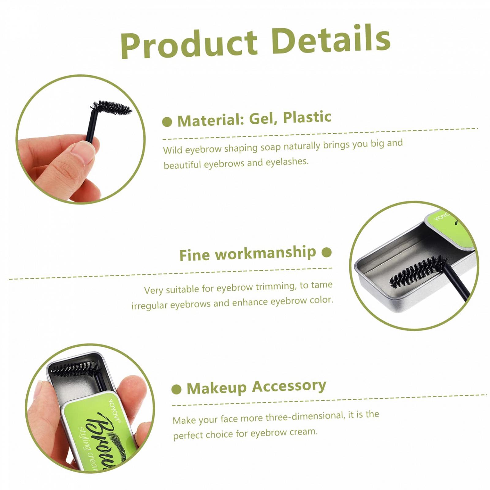 Мыло Minkissy Wimperntusche 9 Sätze для бровей крем гель, фото №6 Мыло Minkissy Wimperntusche 9 Sätze для бровей крем гель, фото №6