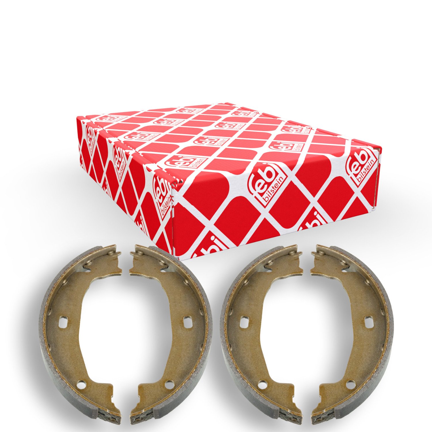 Комплект гальмівних колодок стоянкового гальма FEBI BILSTEIN 18536 для BMW задній міст, фото №1