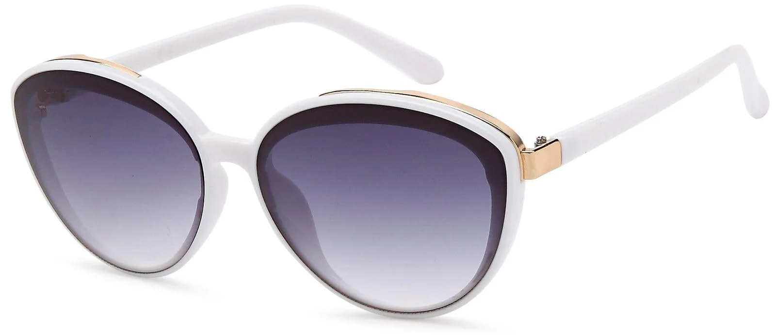 Овальні Сонцезахисні окуляри styleBREAKER 09020144 з філігранною пластиковою оправою та металевими деталями, полікарбонатні лінзи, фото №1