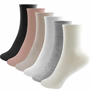 Шкарпетки Бавовняні Crimping 6 пар, Розмір 35-41 - Фото 1