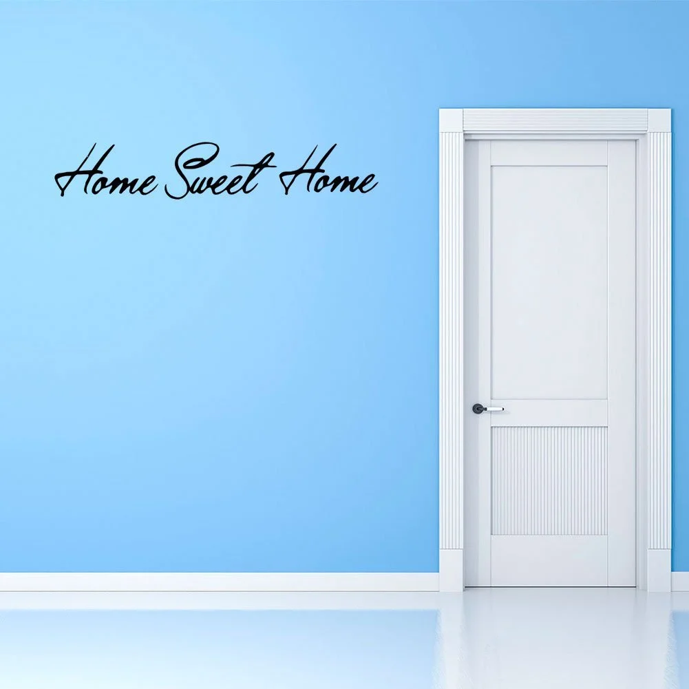 Настінна наклейка CHICIRIS Sweet Large PVC Art Sayings Black, фото №5