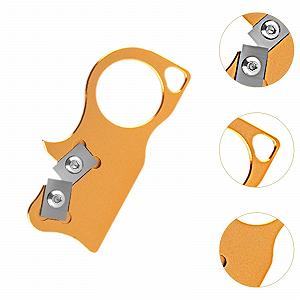 Точилка для ножей Fenteer алюминиевый сплав Gold synthetic.ua - Фото 1