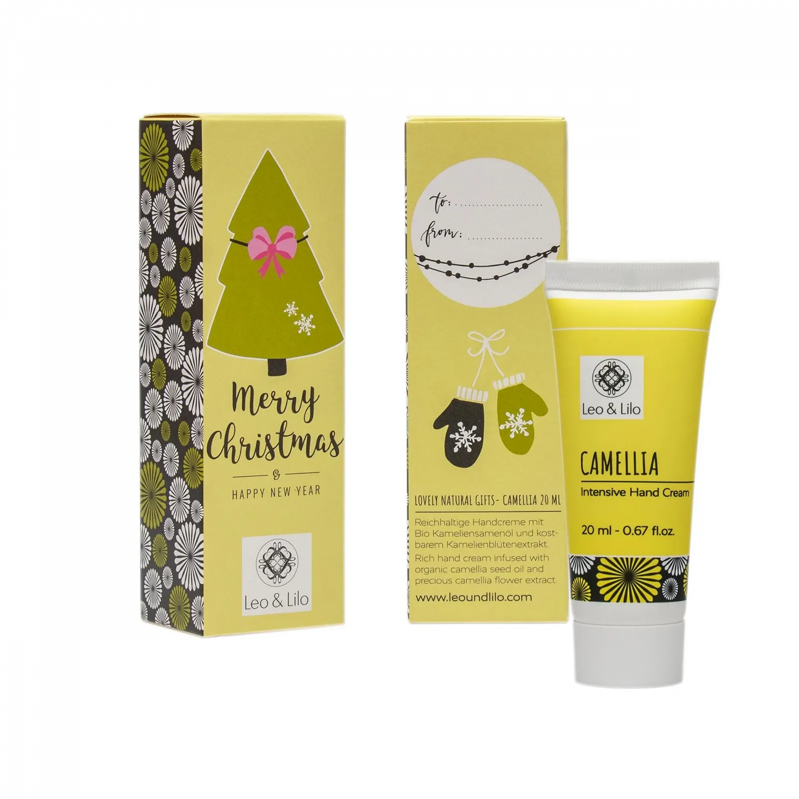 Крем для рук Leo & Lilo Small Greeting 3 різдвяних подарункових наборів Merry Christmas, фото №2