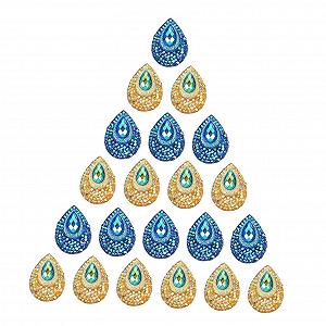 Капли Стразы для одежды 100 шт. - Фото 1