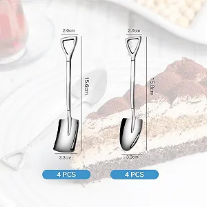 Набір з 8 ложок у формі лопати synthetic.ua - Фото 1