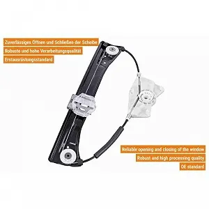 Склопідйомник VAICO V30-2672 Green Mobility Parts для MERCEDES-BENZ, задній лівий synthetic.ua - Фото 1