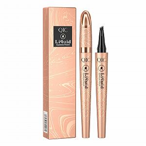 2024 Водостойкий карандаш для бровей 3D-миниатюрный с 4-зубцовым аппликатором Натуральные брови synthetic.ua - Фото 1