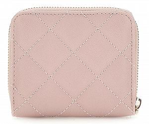Гаманець GUESS Eco Carly SLG Small Zip Around Mauve synthetic.ua - Фото 1